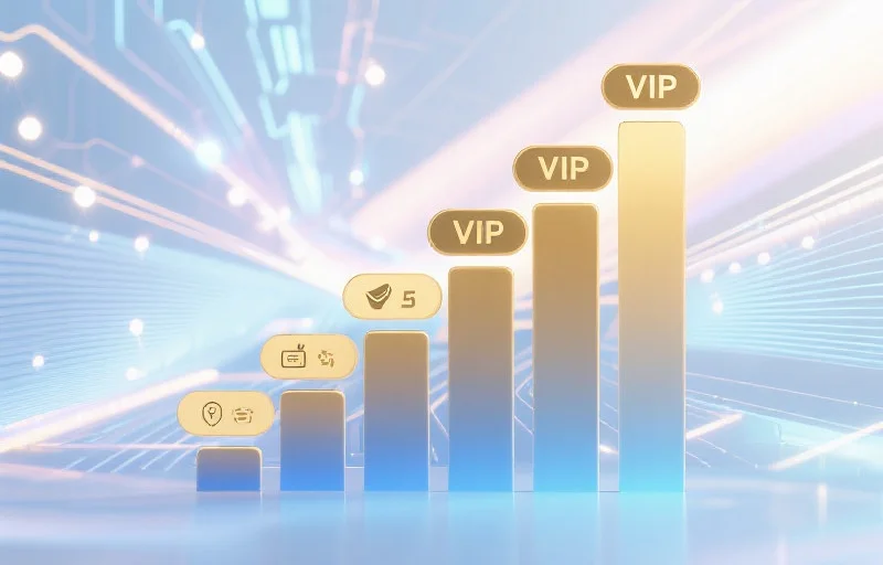 VIP等级提升示意图